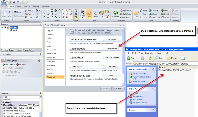 Tech data for SpaceClaim Software